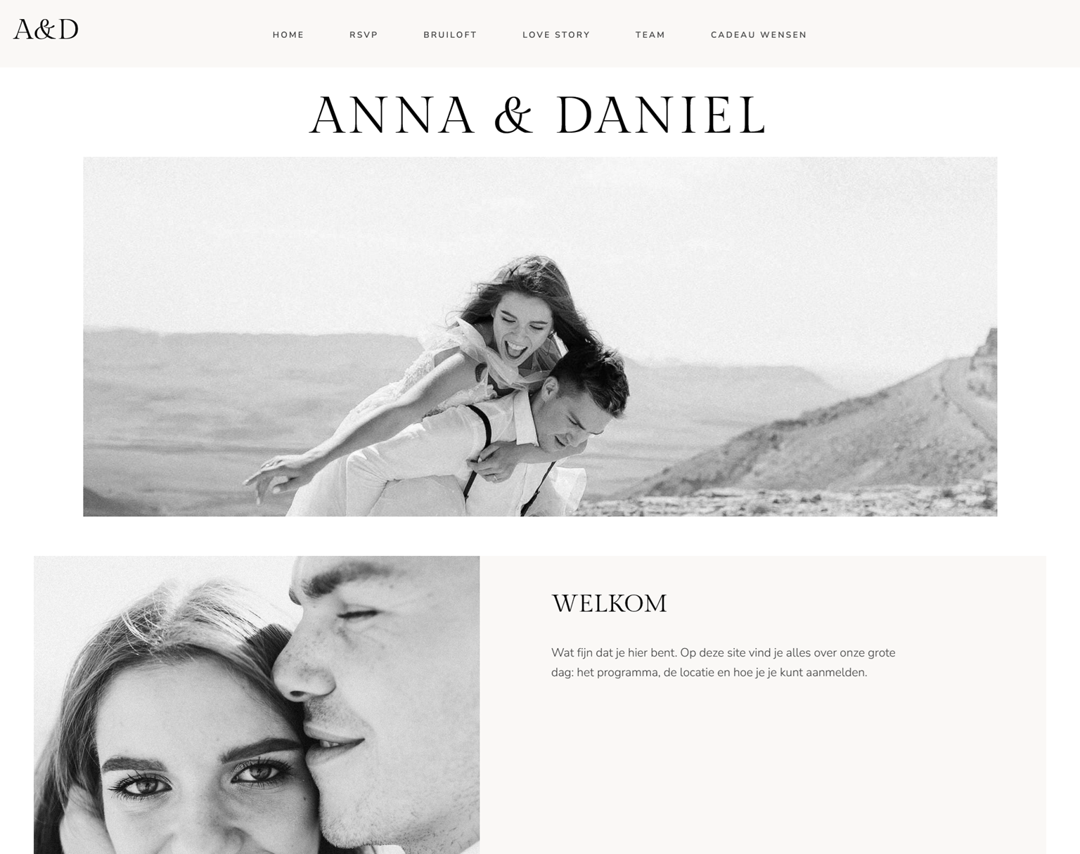 De ultieme gids voor het maken van een trouwwebsite