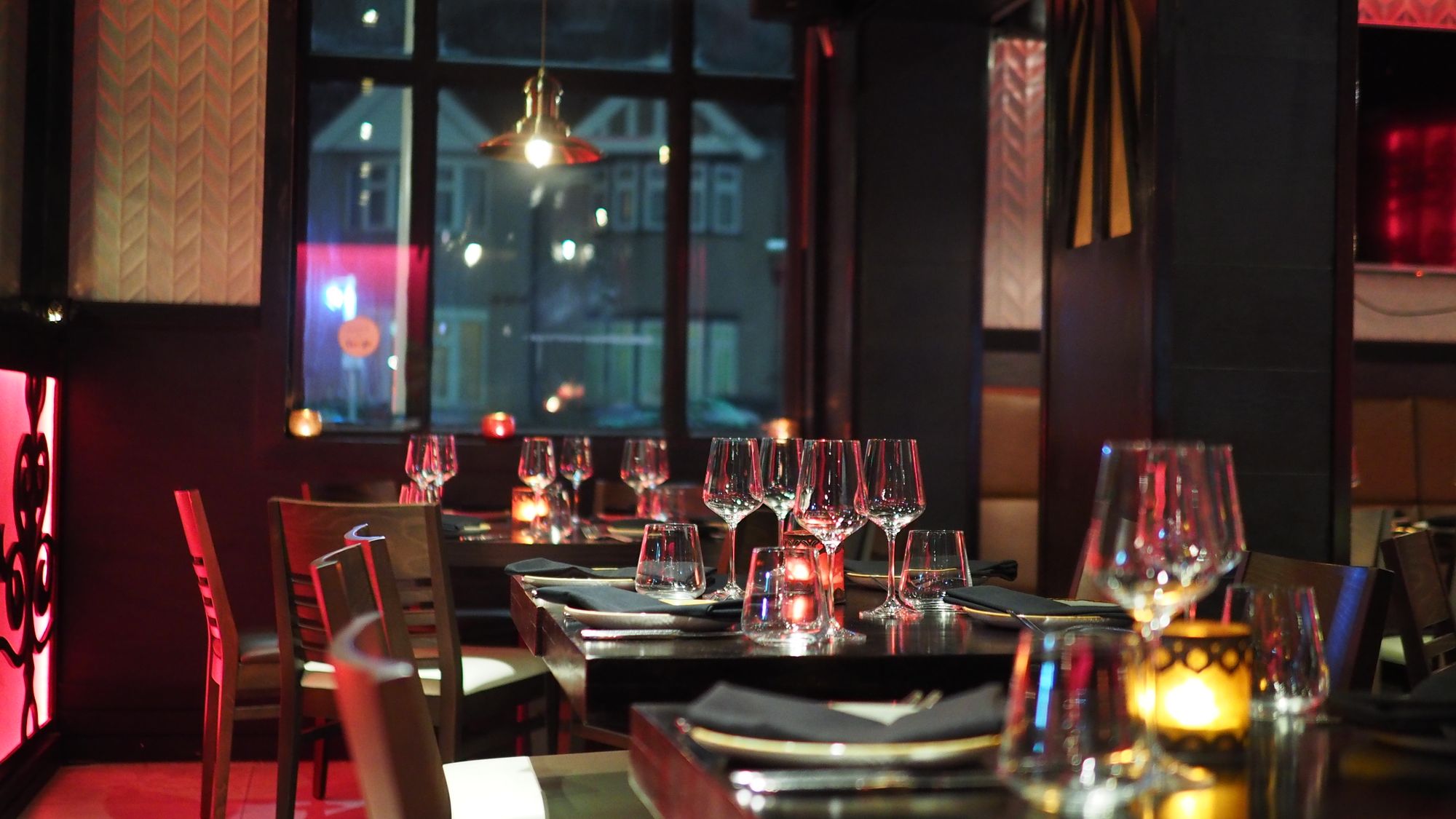 Sfeervol brasserie-interieur