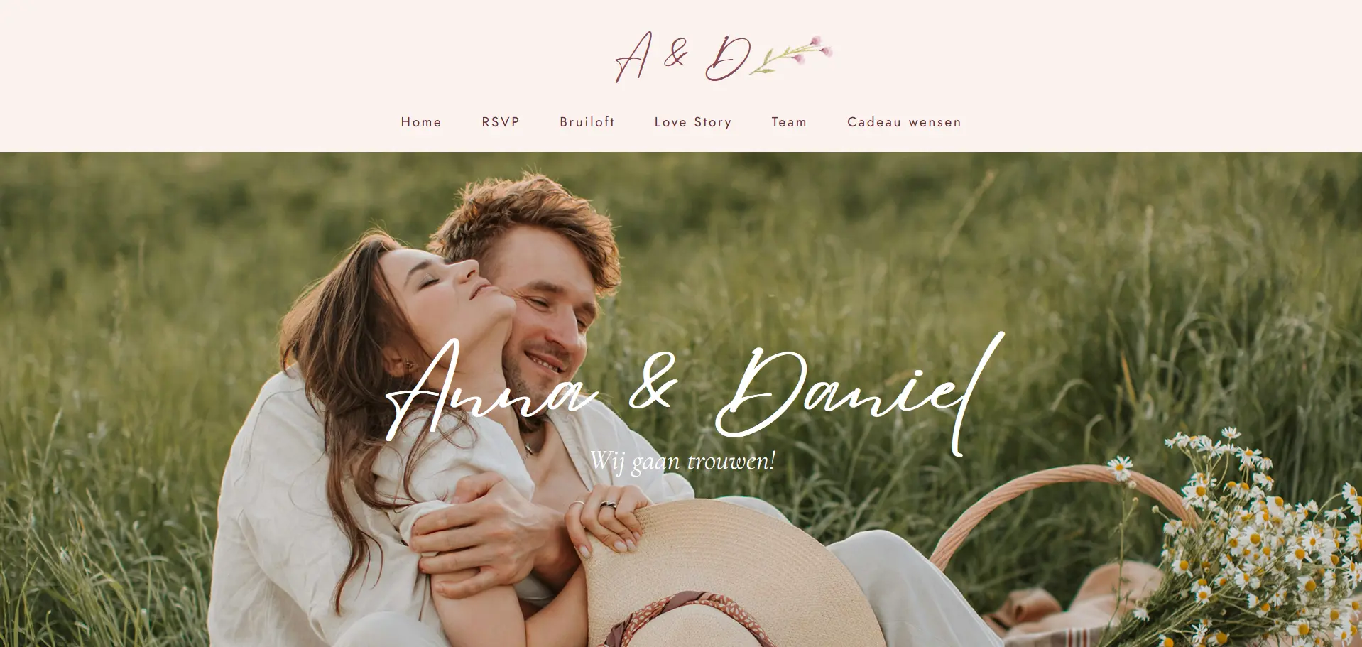 Voorbeeld van Dusty Pink