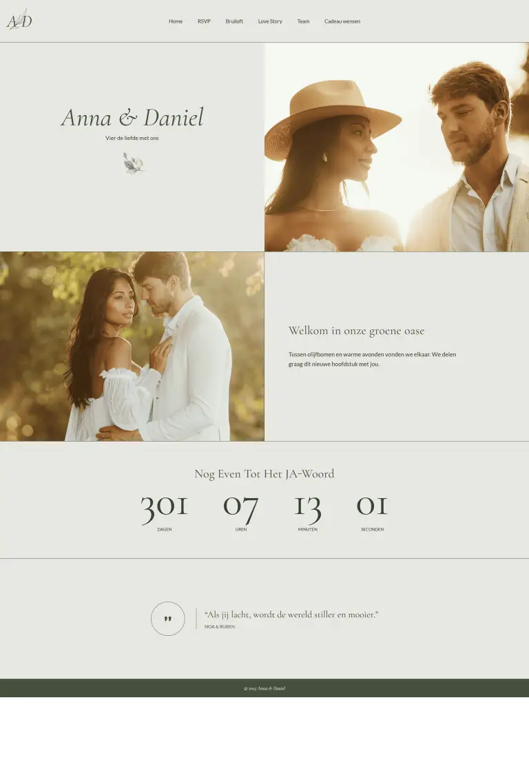 Voorbeeld van Olive Green